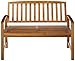 Christopher Knight Home Loja Acacia Bench, Teak Finish