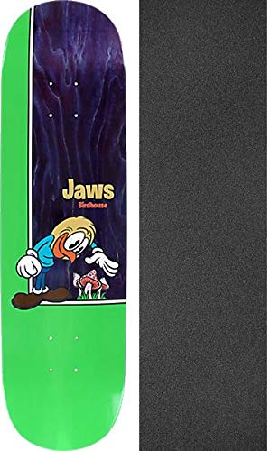 Aaron Homoki Birds Green/natural Skateboard Deck - 8.25" X 3