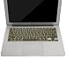 MOSISO Keyboard Cover Silicone Skin Compatible MacBook Pro 13 Inch, 15 Inch (with or Without Retina Display, 2015 or Older Version) MacBook Air 13 Inch, Capulet Olive