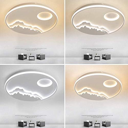 JYDQM Deckenleuchten, flächenbündige Beleuchtung RoundNatrual White