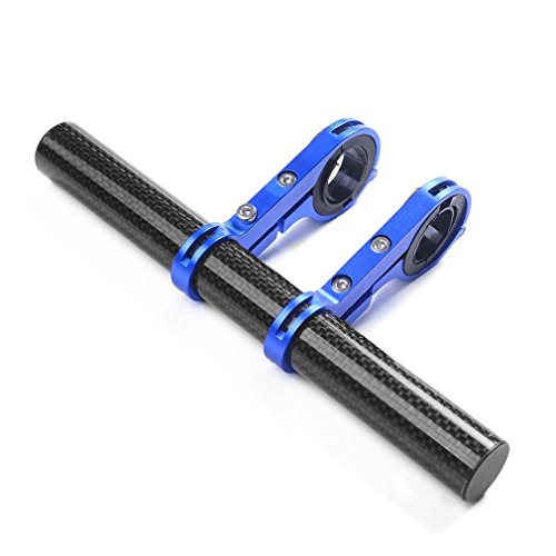 MChoice Bike Flashlight Holder Handle Bar Bicycle Accessories Extender Mount Bracket (Blue)