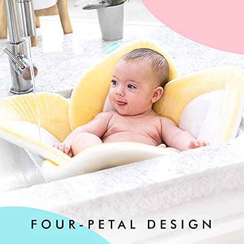 Blooming Bath Lotus Baby Bath Seat for Sink Premium Baby Bathtub