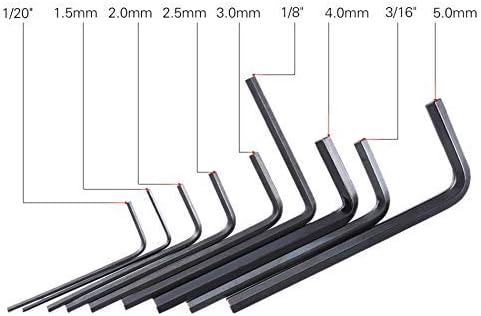 amiciSound High Quality Bass Neck Bridge Screw Truss Rod Adjustment Bass Guitar Wrench Set Repair Tool 9pcs Set