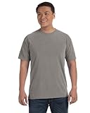 Comfort Colors 6.1 oz. Ringspun Garment-Dyed T-Shirt, Large, GREY