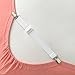 The Nyche Designs Adjustable Heavy Duty Bed Sheet Grippers Holders Cover Suspenders (Set of 4)