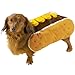 Casual Canine Hot Diggity Dog Mustard Costume, Large