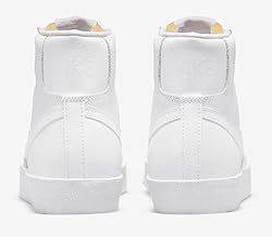 Nike Women's Basketball Shoe, White/White, 6