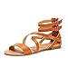 DREAM PAIRS Women's Safari Flat Sandal
