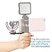 Ulanzi PT-1 Microphone Cold Shoe Plate, Hand Video Grip Microphone Hot Shoe Stand Rig Bracket for Ulanzi Iron Man II ST-03 ST-01 Phone Tripod Mount Adapter