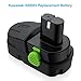 Powerextra 19.2V Replacement Battery Compatible with Kawasaki 840045 3000mah High Capacity