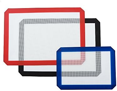Lifeeasy Premium Silicone Baking Mat,Non Stick,Heat Resistant,Healthy Coking,Pack of 3