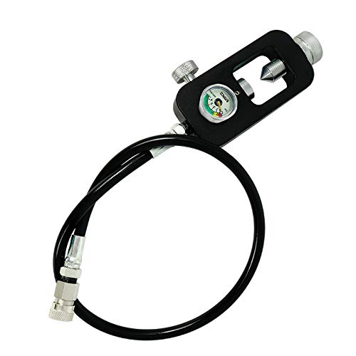 BigKing Diving Tank Refill Adapter, Scuba Tank Refill Adapter, 3000Psi Pressure 8mm Scuba Adapter Support (S02)