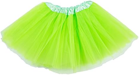 Girl Tutu Skirt, 3 Layers Tulle Tutus for Little Girls, Fluffy Ballet Dress Up for Toddler Kids Children(2T - 8T)