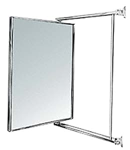Amazon.com: CRL 14" x 22" Chrome Swing-N-Vue Double Hinged Mirror by CR ...