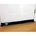 Evelots 36-Inch Door Draft Stopper-Energy Saving-W/Over-The-Door Hook, Black