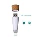 LED Cork Lights USB Rechargeable Wine Bottle Lights for Christmas Halloween Wedding Party Decor - Set of 4