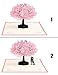 Handmade Pop Up Romantic Birthday, Anniversary, Dating Card for Husband, Wife, Boyfriend, Girlfriend - Cherry Blossom Tree with Couples