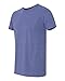 Anvil Adult Tri-Blend T-Shirt, Heather Blue, Large