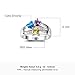 Diamondido Personalized Simulated Birthstone Mothers Ring with Childrens Names Engraved Family Promise Rings for Her (8)