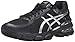 ASICS Women's Gel Kayano 22 Running Shoe, Onyx/Silver/Charcoal, 9 M US