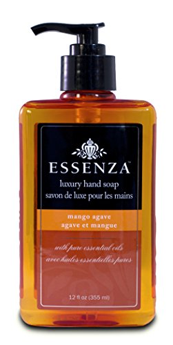 Essenza Hand Soap Mango Agave, Orange, 12 Ounce