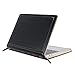 MOSISO Laptop Sleeve Case Compatible with MacBook Air 13 inch M4 A3240 M3 A3113 M2 A2681 M1 A2337 A2179 A1932 2025-2018/Pro 13 inch M2 M1 2025-2016, PU Leather Vintage Portfolio Cover, Black
