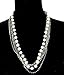 Deal Fashionista Gorgeous SILVER Tone 4 Strands Rhinestones Pearls Chain Belt