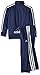 Adidas Boys' Little Tricot Jacket & Pant Clothing Set, Dark Indigo, 6