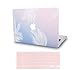 KECC Compatible with MacBook Air 13 inch Case 2010-2017 Release (Old Version) A1466 A1369 Plastic Hard Shell for MacBook Air 13.3 inch + Keyboard Cover, Blue Feather