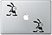 Oswald The Lucky Rabbit ArcDecals78602435 Set Of Two (2x) , Decal , Sticker , Laptop , Ipad , Car , Truck
