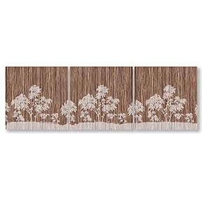 3 Panel Wooden Texture Art Painting Wall Bedroom...