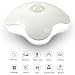 Motion Sensor Night Light Built-in Lithium Battery Powered Rechargeable Wireless LED Clover Style Night Lamp, Wall Light Stick on Anywhere, Safe for Kids.(Warm White)