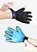 Pet Grooming Brush Glove - For Long Short Or Curly Hair Comb - Gentle Massage Tool And Hair Removal For Dogs Cats and Horses - Professional Pet Deshedding Grooming Glove For Healthy Coat - Misterrmar