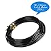 YANSHON Bonsai Wires Anodized Aluminum Bonsai Training Wire, Bonsai Training Wire Set of 5 with Bonsai Wire Cutter, Bonsai Wire Black, Green - Size 1.0 mm/ 1.5 mm/ 2.0 mm (Each Size 32.8ft/10m)