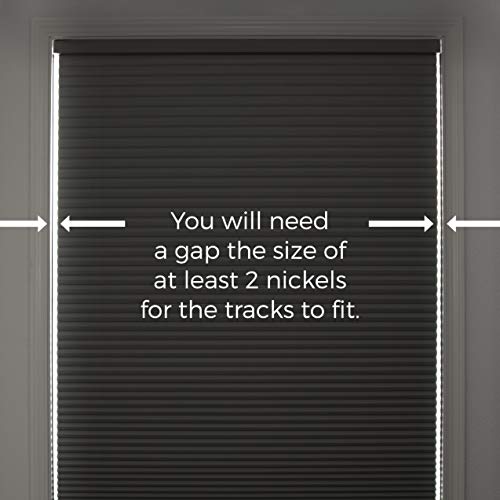 Sleepy Time Tracks-block light along the sides of blackout shades (White, 60 inch with bottom track) - Thumbnail 4