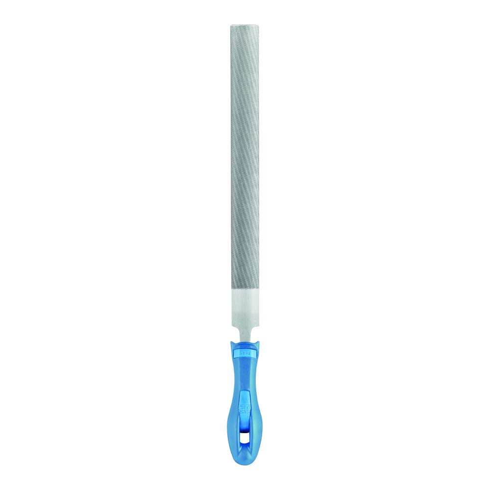 PFERD Hand File with Handle, American Pattern, Double Cut, HalfRound