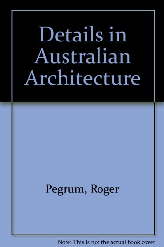Details in Australian Architecture