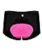 Women's Cycling Bike Underwear Bicycle 3D Padded Briefs S-2XL, Black, 2XL