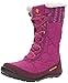 Columbia Girls' Youth Minx Mid II Waterproof Omni-Heat-K Snow Boot, Intense Violet/Flame Orange, 5 M US Big Kid