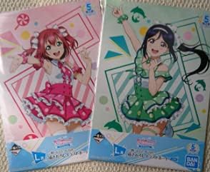 Amazon ラブライブ イラストボード L賞 松浦果南 黒澤ルビィ 1番くじ アニメ 萌えグッズ 通販