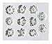Flower Cake Fondant Mold,Roses Candy Making Silicone Tray,Chrysanthemum Cake Decoration Mold,Sunflower Chocolate Sugarcraft Small Pastry Tool