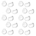 Cosmos  10 pares Auriculares eargels Buds Repuesto para Samsung Galaxy S6, S6 Edge (eo-eg920bw), color blanco