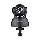 FLOUREON Wireless IP Camera 720P HD Home Surveillance Security Indoor Camera Two Way Audio Baby Monitor Support Night Vision/Motion Detection (Black)