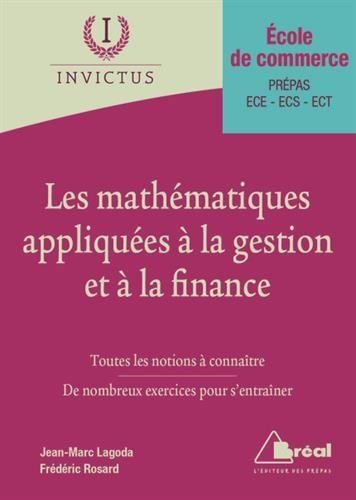 Les  mathématiques appliquées à la gestion et à la finance