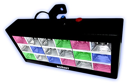Roxant Party Pulse Multi-Color LED Strobe Light - With Sound Active Mode