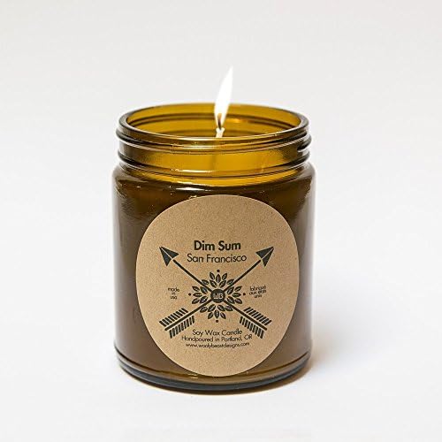 WOOLY BEAST Soy Candles – DIM SUM 9oz