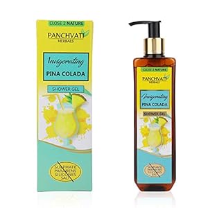 Panchvati Pina Colada Shower Gel 300 ml – No Parabens, Sulphate, Silicones & Salt