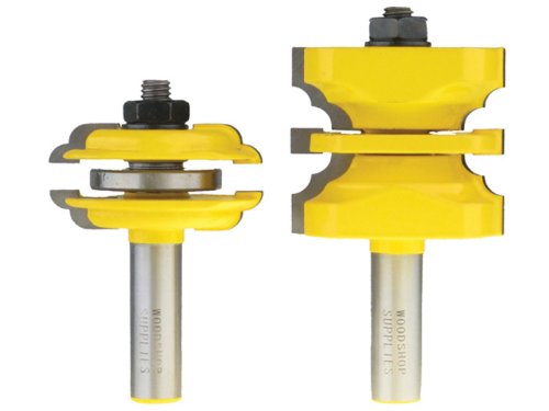 Yonico 12245 Entry Door Router Bit Set with Interior Yonico 12245 Entry Door Router Bit Set with Interior