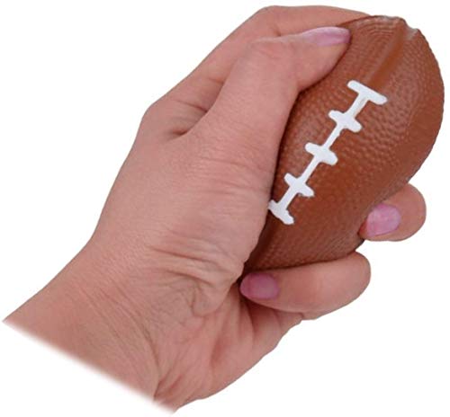 image for ITISMINE 12 pcs Mini Foam Football Stress Balls for Stress Relief Sque