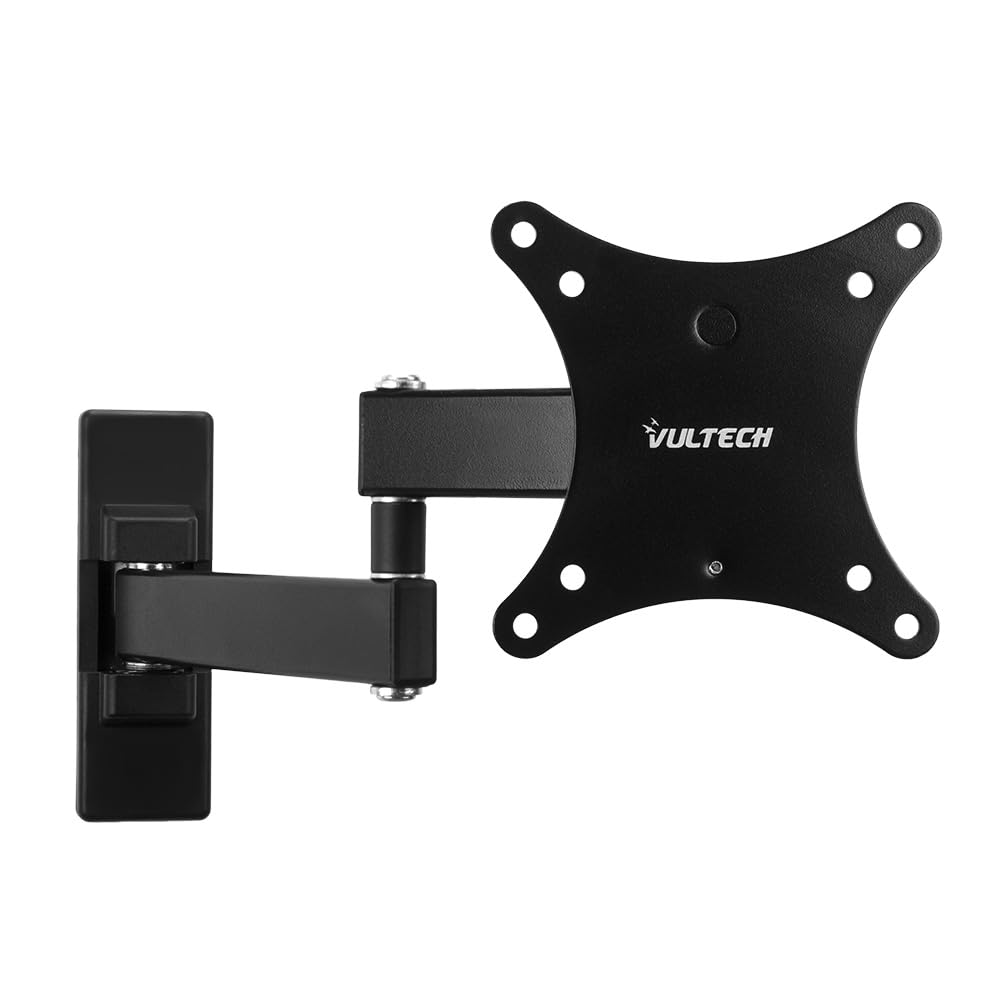 'Vultech btv-1326lite Flat Screen Wall Mount – Flat Screen Wall Bracket 26 "Black (Computer Monitor/TV, 15 Kg, 100 x 100 mm, 33 cm (13 Inch, 66 cm (26"), Black)